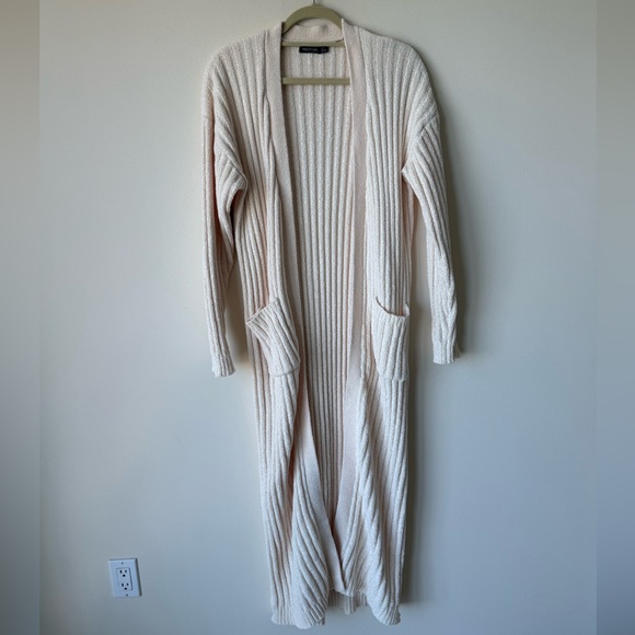 Nasty Gal Cream Ribbed Knit Set - Picture 6 of 9